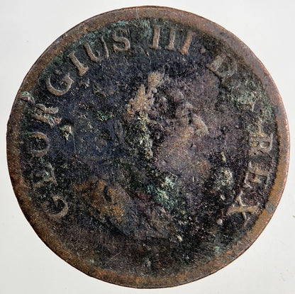 1805 Irish Half - Penny Coin | Collectable Grade