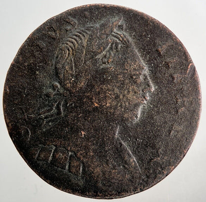 1775 George 3rd III Half - Penny British Coin | Fine Collectable Grade
