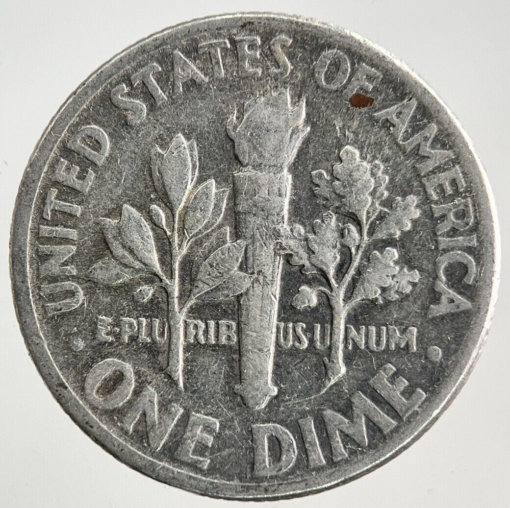 1954 US USA Roosevelt One Dime Silver Coin | Collectable Grade