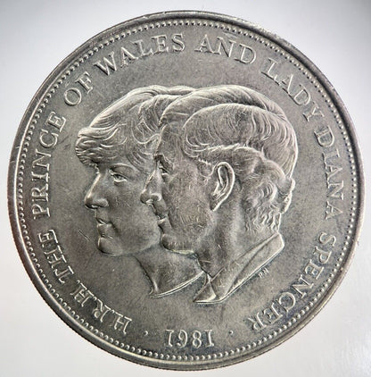 1981 Charles And Diana Crown Coin | Fine Collectable Grade | a152