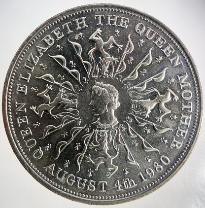 1980 Queen Mother 80th Birthday Crown Coin | Fine Collectable Grade | a744