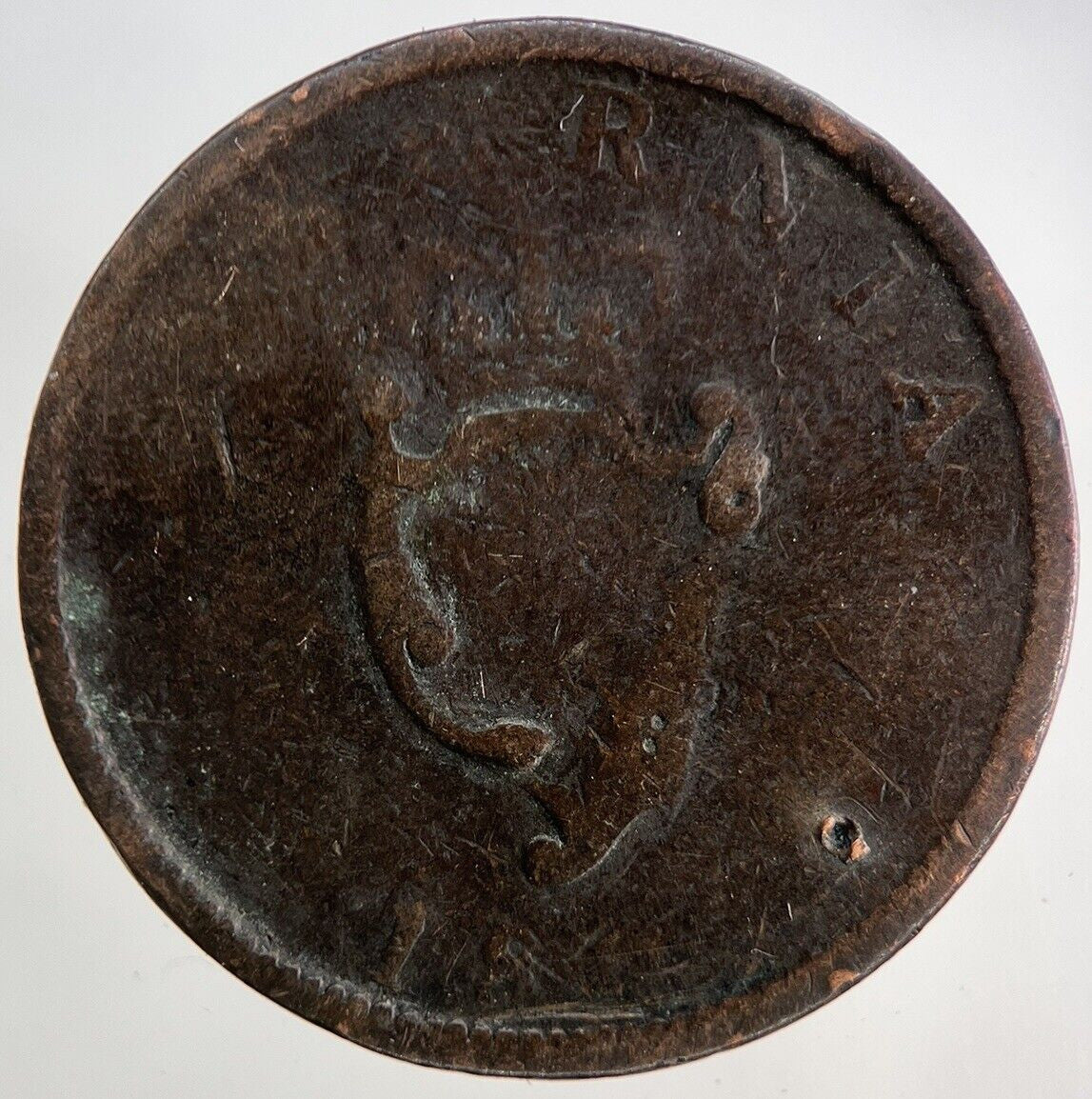 1806 Irish Hibernia Half - Penny Coin | Collectable Grade