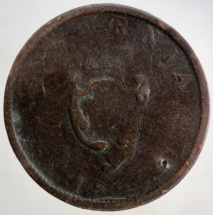 1806 Irish Hibernia Half - Penny Coin | Collectable Grade
