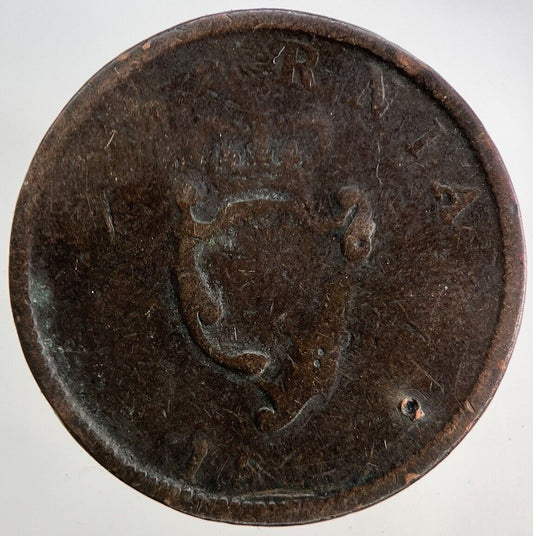 1806 Irish Hibernia Half - Penny Coin | Collectable Grade