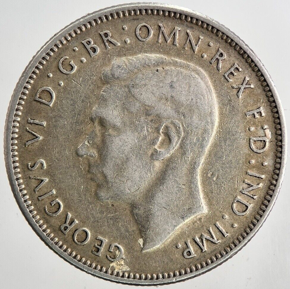 1944 Australia Florin Silver Coin | Fine Collectable Grade | a6690