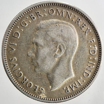 1944 Australia Florin Silver Coin | Fine Collectable Grade | a6690