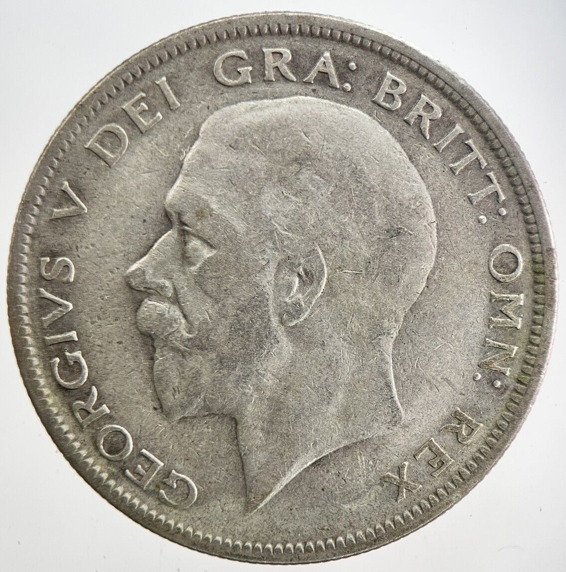 1928 George V Half - Crown Silver Coin | Fine Collectable Grade