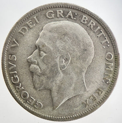 1928 George V Half - Crown Silver Coin | Fine Collectable Grade