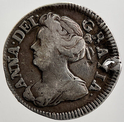 1708 Queen Anne Maundy Two - Pence Silver Coin | Collectable Grade | a2599