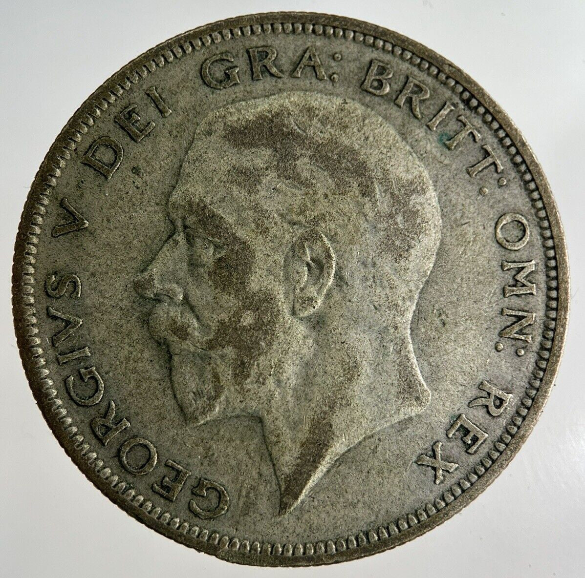 1933 George V Half - Crown Silver Coin | Fine Collectable Grade