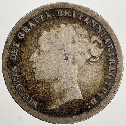1883 Victoria Sixpence Silver Coin | Collectable Grade | a5436