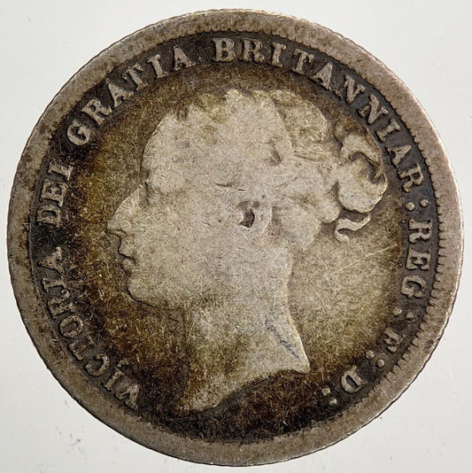 1883 Victoria Sixpence Silver Coin | Collectable Grade | a5436