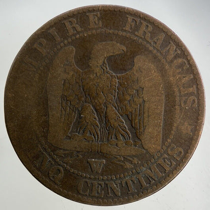 1856 France 5 Centimes Coin | Collectable Grade