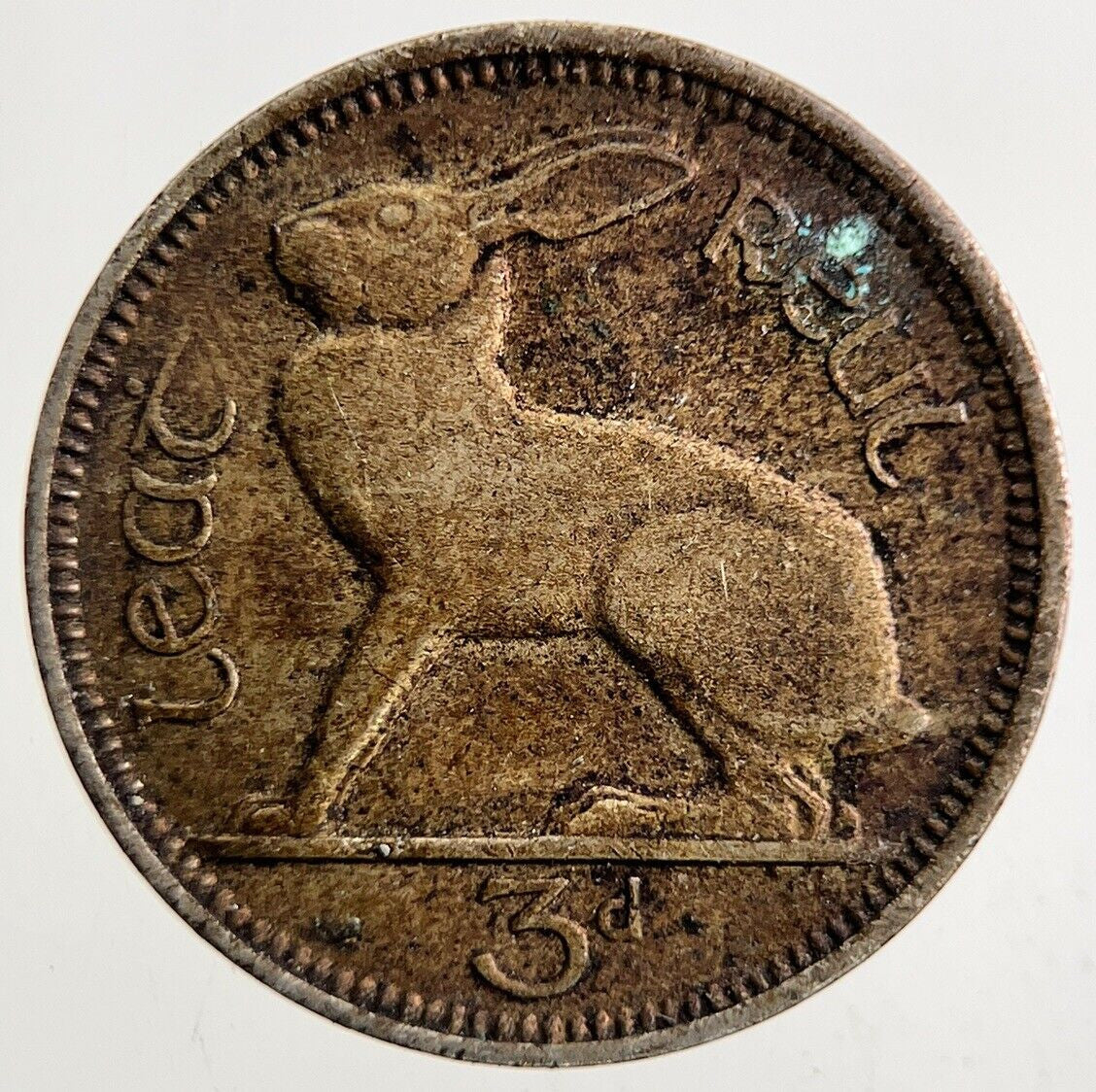 1942 Irish Threepence Coin | Fine Collectable Grade