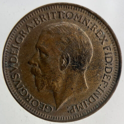 1931 George V Farthing Coin | Fine Collectable Grade