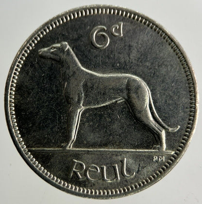 1939 Irish Sixpence Coin | Very High Grade