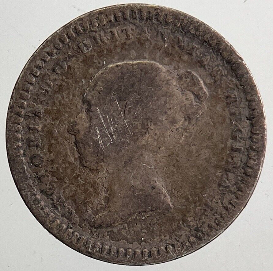 Victoria 1 - 1/2 Three - Half - Pence Silver Coin | Collectable Grade a5451