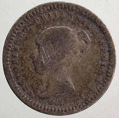 Victoria 1 - 1/2 Three - Half - Pence Silver Coin | Collectable Grade a5451