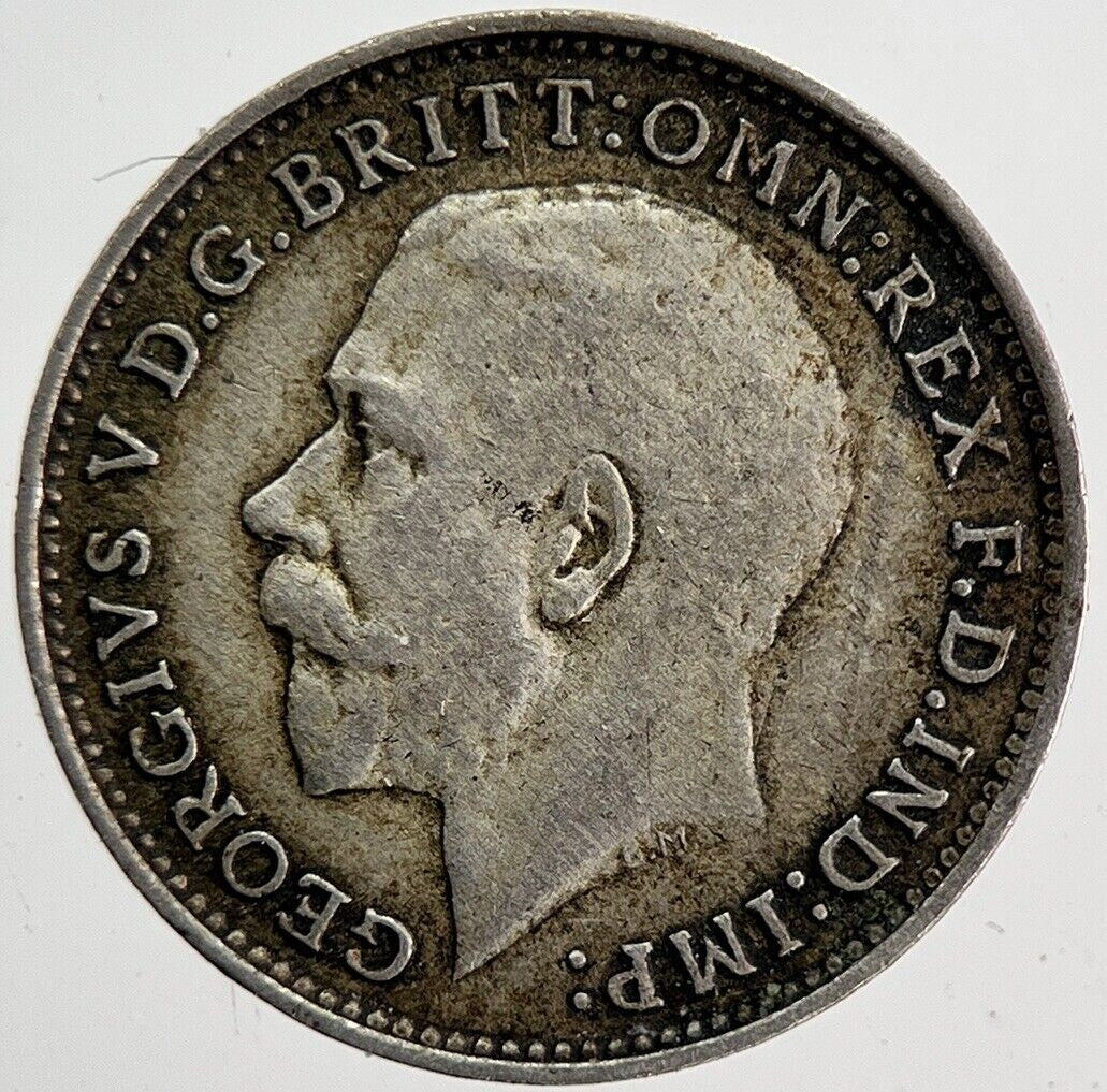 1920 George V Threepence Silver Coin | Fine Collectable Grade | a6180