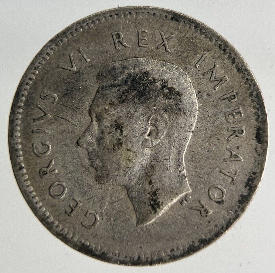 1940 South Africa Threepence Silver Coin | Fine Collectable Grade