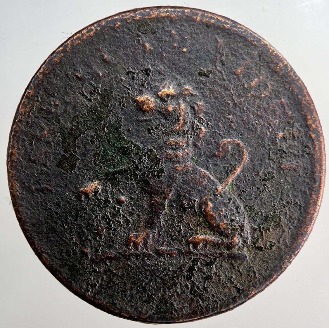 1812 Hull Half - Penny Token Coin | Collectable Grade | a6307