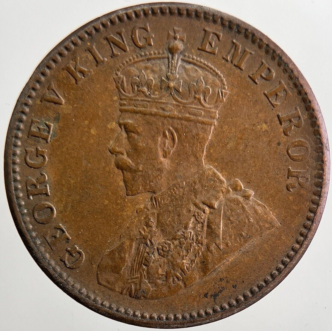 1929 India 1/4 Quarter Anna Coin | Very High Grade | a5672