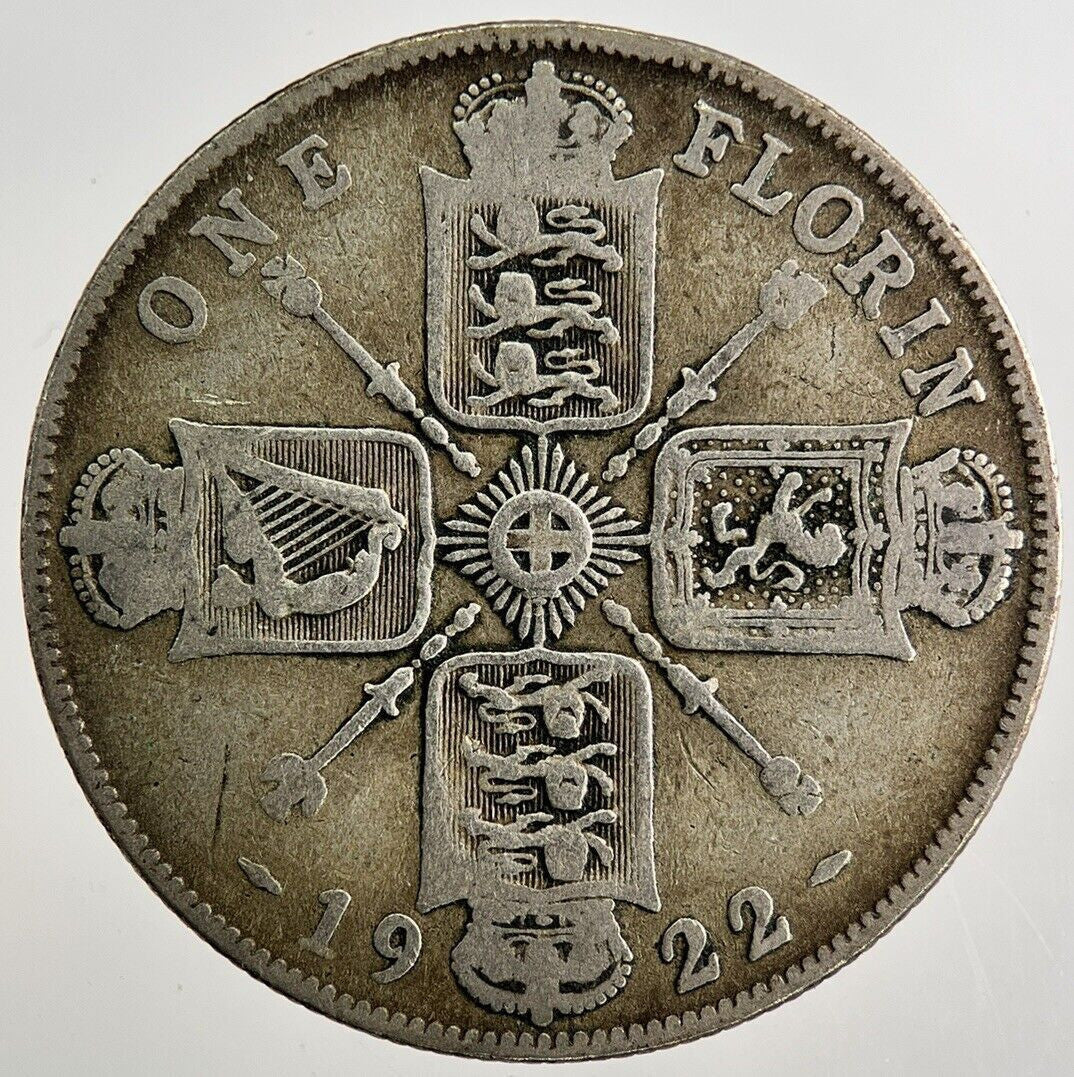 1922 George V Florin Silver Coin | Collectable Grade | a8130