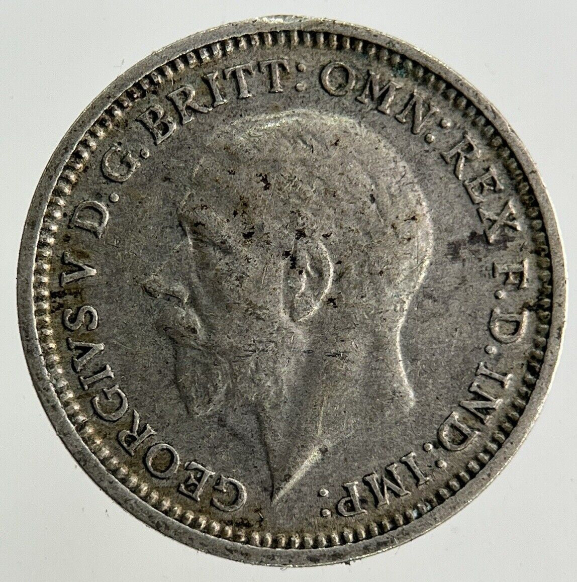 1935 George V Threepence Silver Coin | Very High Grade