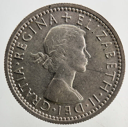 1964 Elizabeth II 2nd Sixpence Coin | Very High Grade