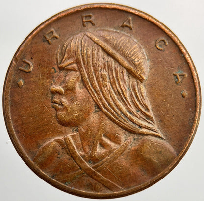 1977 Panama Un One Centesimo Coin | Fine Collectable Grade | a1587