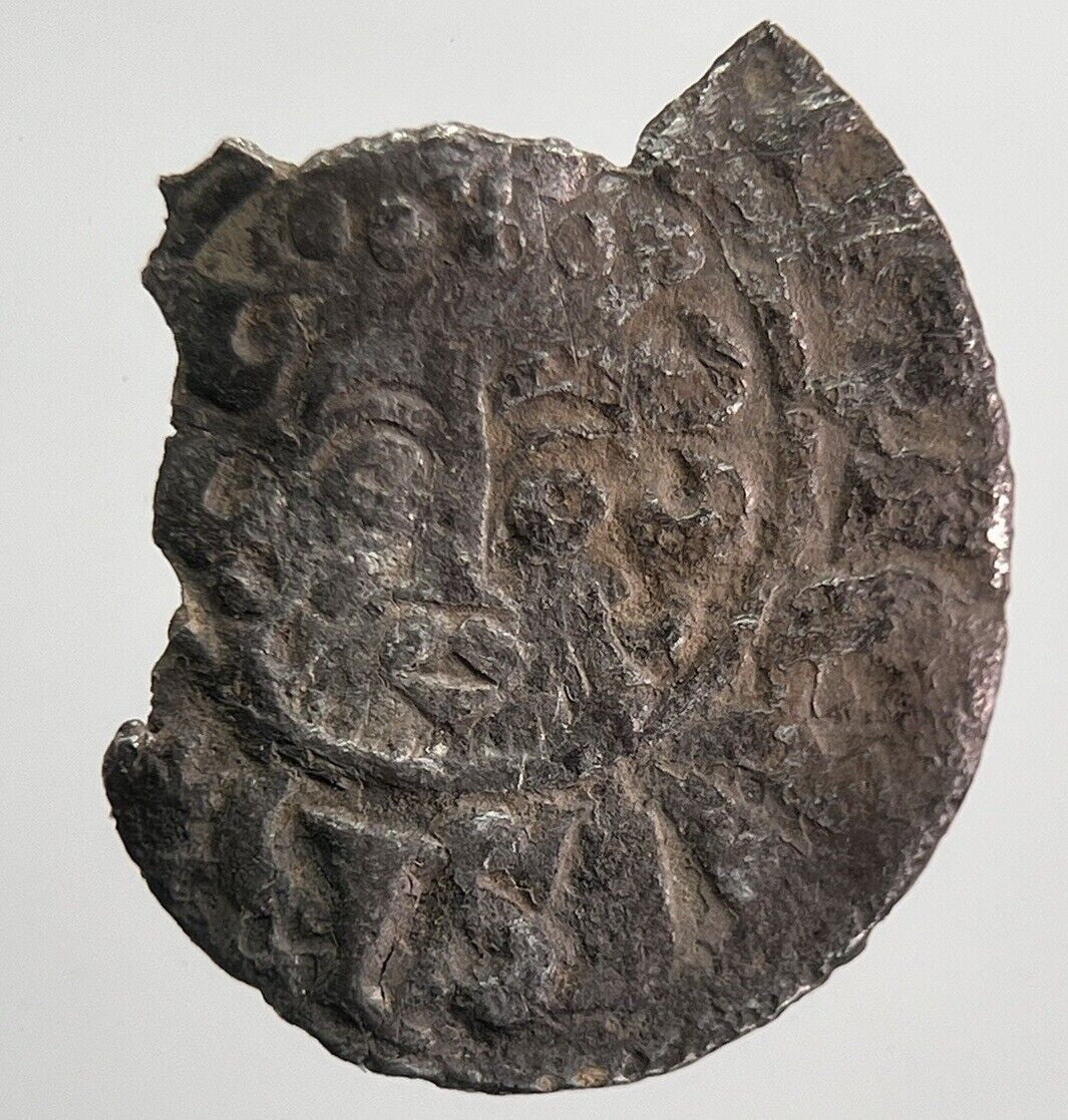 1216-1272 Henry III 3rd Penny Short Cross Silver Hammered Coin | a6135