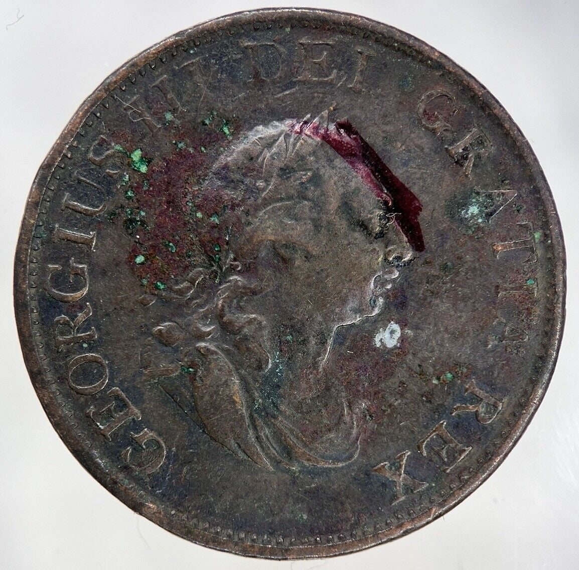 1799 George III 3rd Half - Penny Coin | Collectable Grade