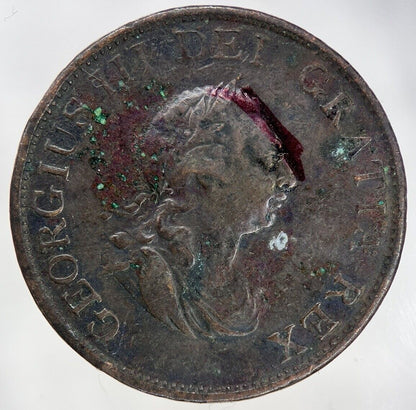 1799 George III 3rd Half - Penny Coin | Collectable Grade