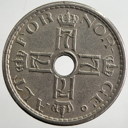1945 Norway 50 Ore Coin | Fine Collectable Grade | a4058