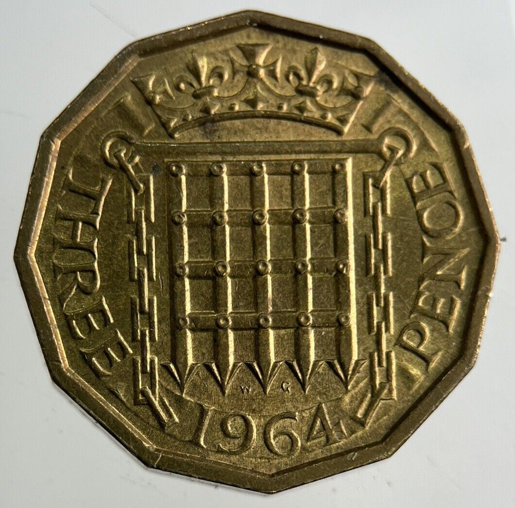 1964 Elizabeth II 2nd Threepence Coin | Very High Grade