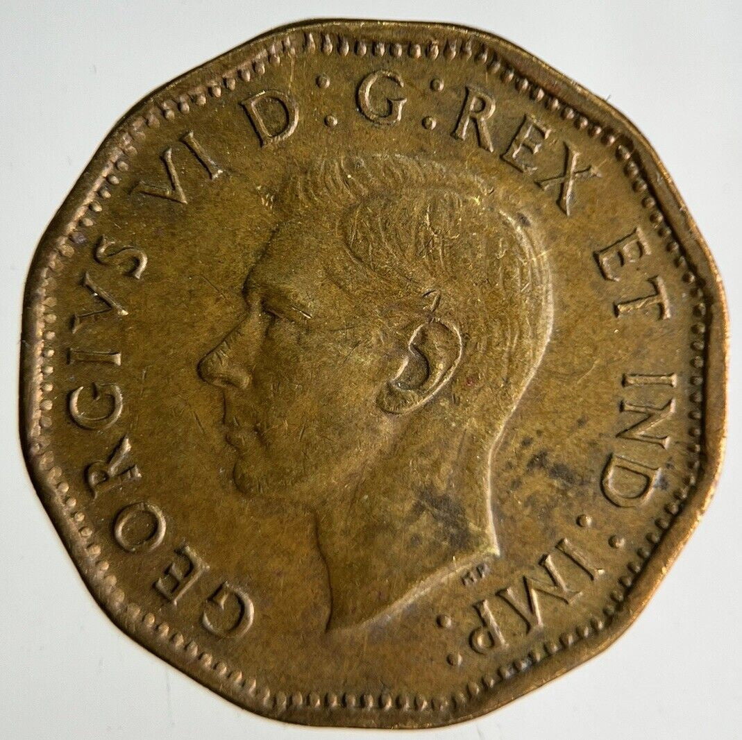 1943 Canada 5 Cents Coin | Fine Collectable Grade