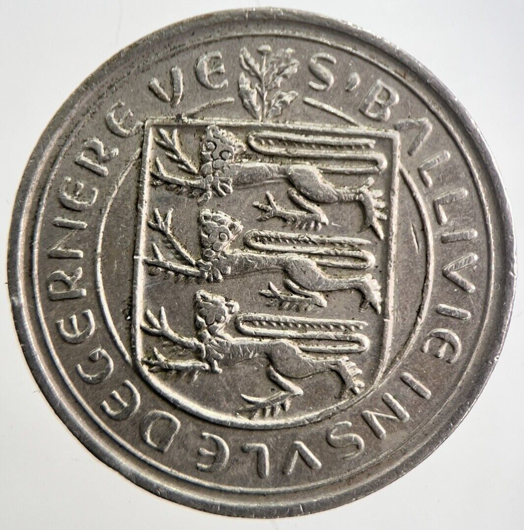 1977 Jersey 10p 10 Ten - Pence Coin | Very High Grade | a4908