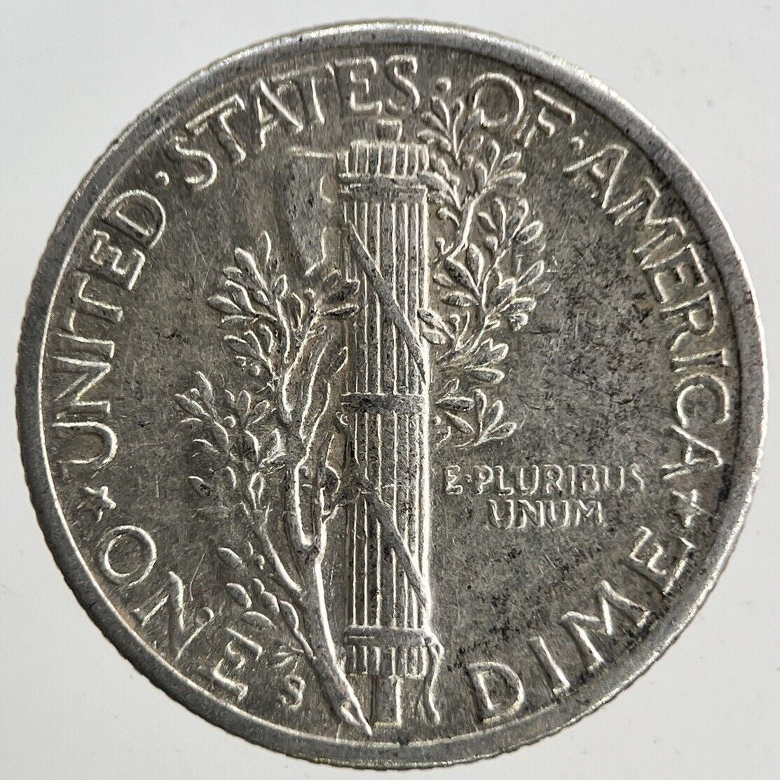 1942-S US USA Mercury Dime Silver Coin | Very High Grade