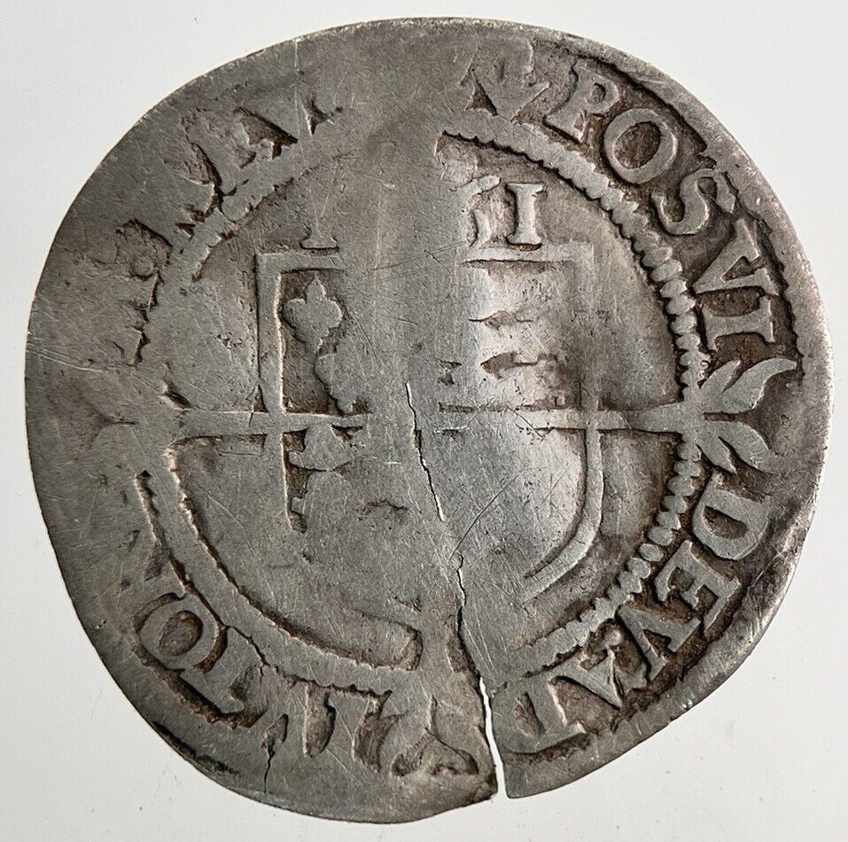 1561 Elizabeth I 1st Threepence Hammered Silver Coin | Collectable Grade | a9619