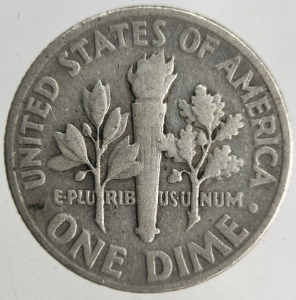 1946 - S US USA Roosevelt Dime Silver Coin | Fine Collectable Grade