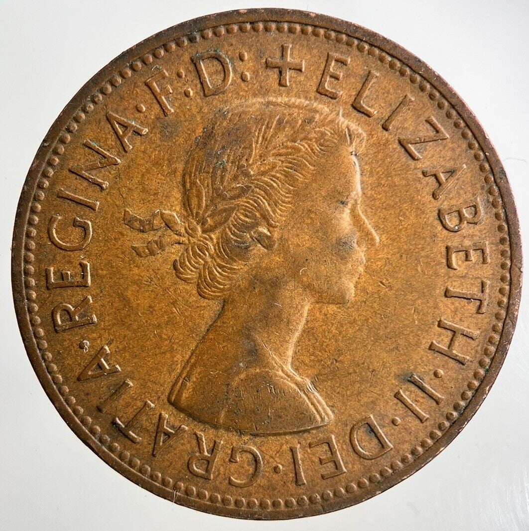 1964 Elizabeth II 2nd One Penny Coin | Fine Collectable Grade