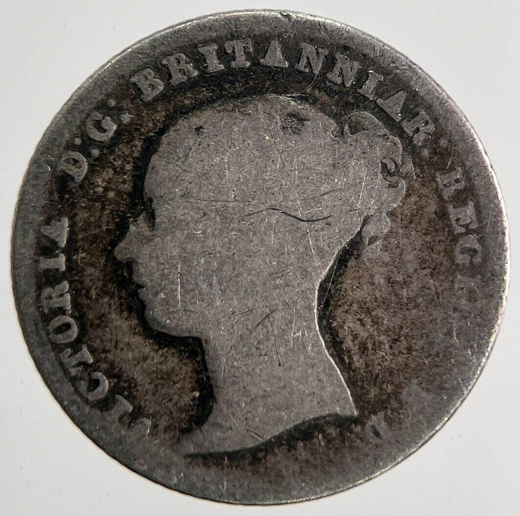 1855 Victoria Four-Pence Groat Silver Coin | Collectable Grade