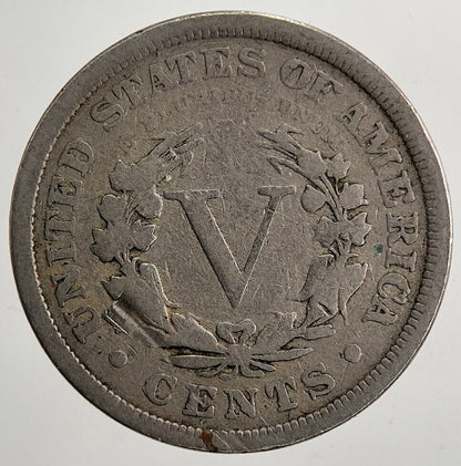 1901 US USA Liberty V 5 Cents Nickel Coin | Collectable Grade | a5004