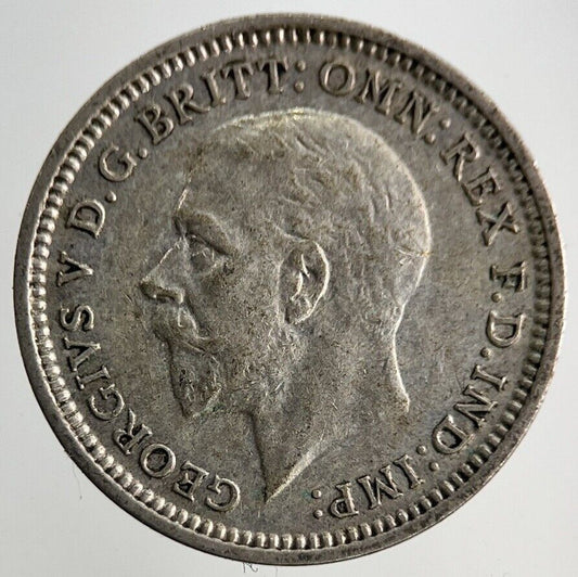 1934 George V Threepence Silver Coin | Fine Collectable Grade