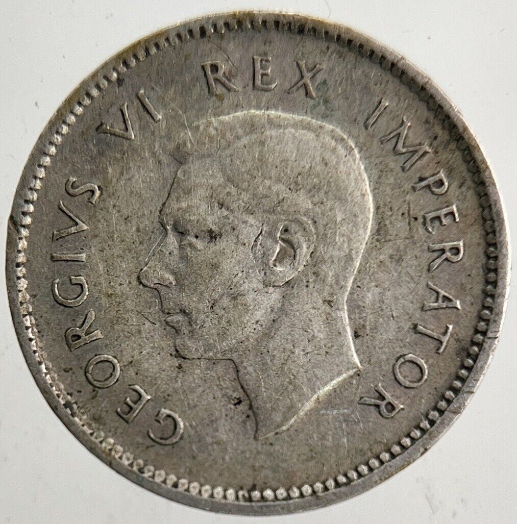 1937 South Africa Threepence Coin | Fine Collectable Grade | a5463