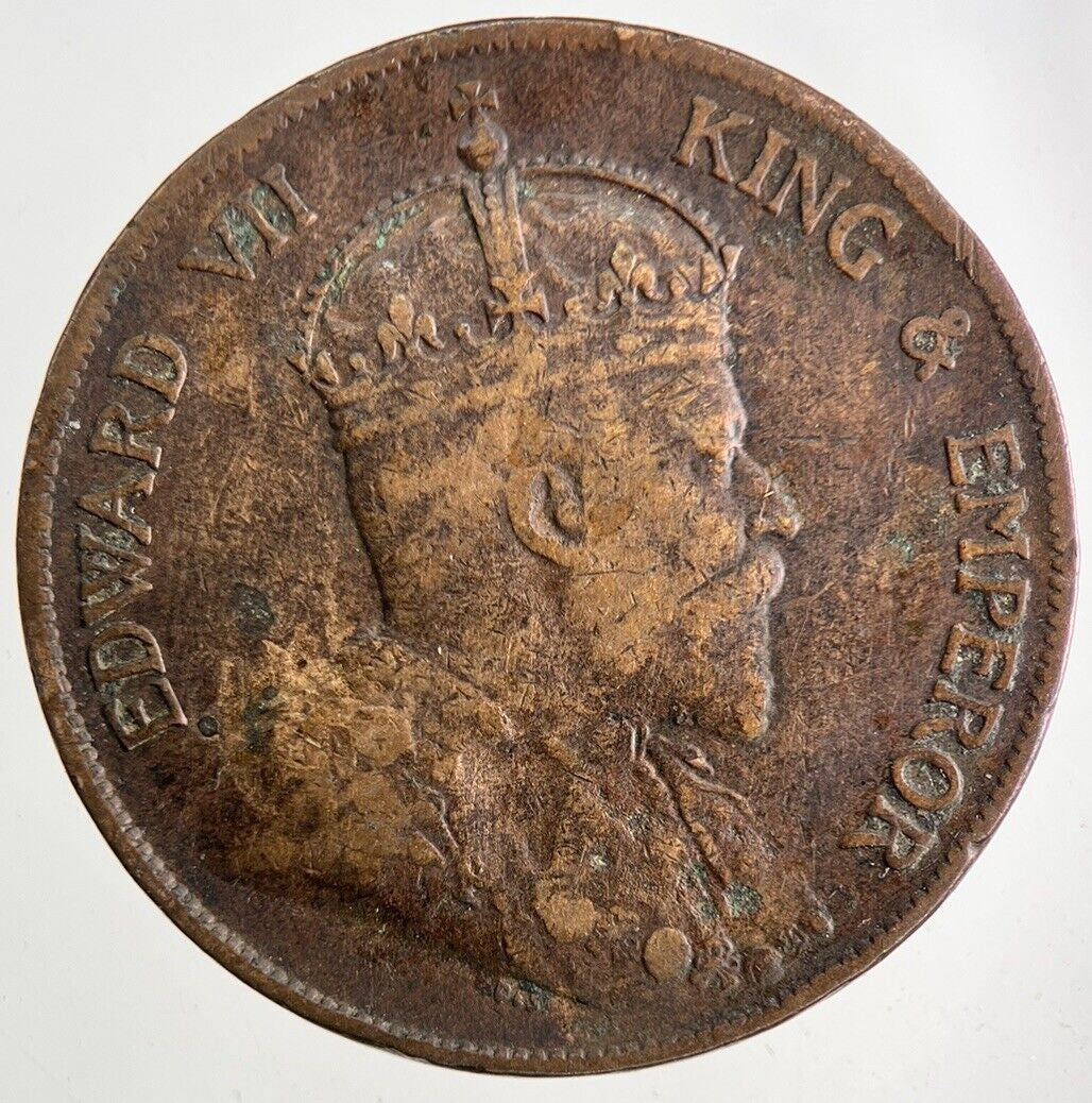 1902 Hong Kong 1 One Cent Coin | Fine Collectable Grade