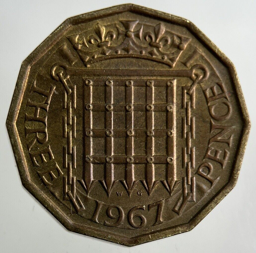 1967 Elizabeth II 2nd Threepence Coin | Very High Grade