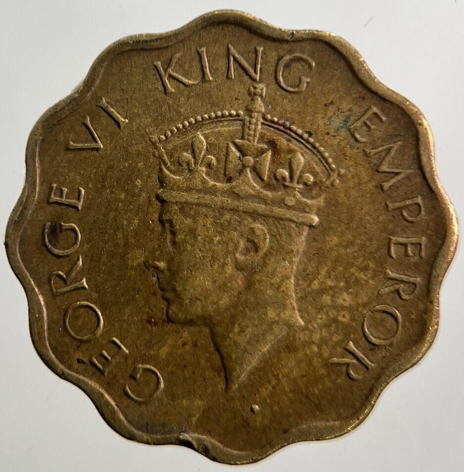1944 India 1 Anna Coin | Very High Grade | a847