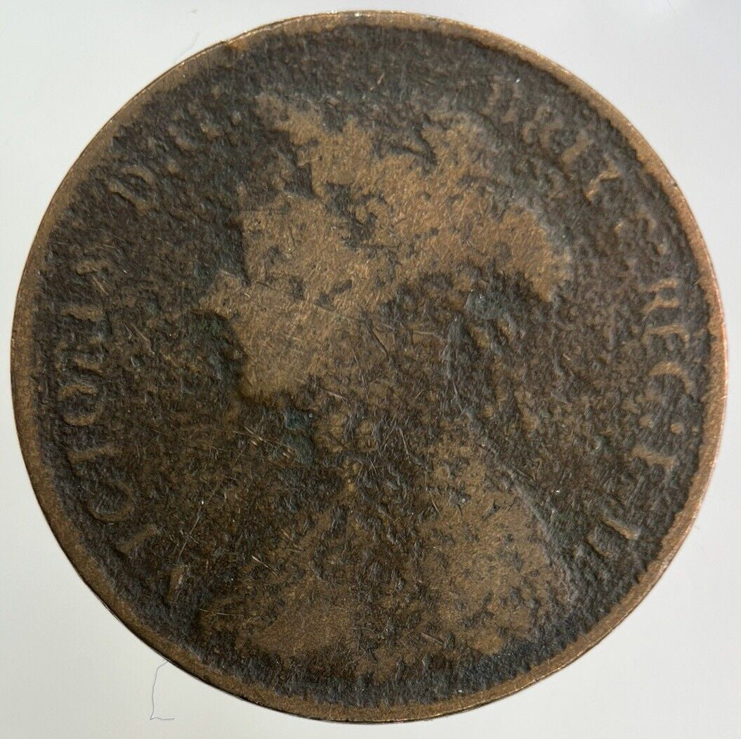 1877 Victoria Half - Penny Coin | Collectable Grade