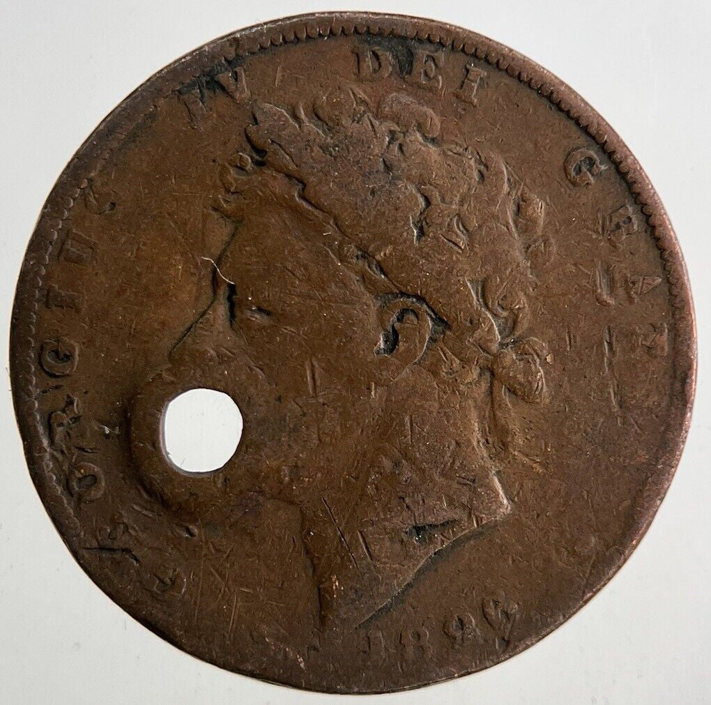1826 George IV Farthing Coin | Collectable Grade